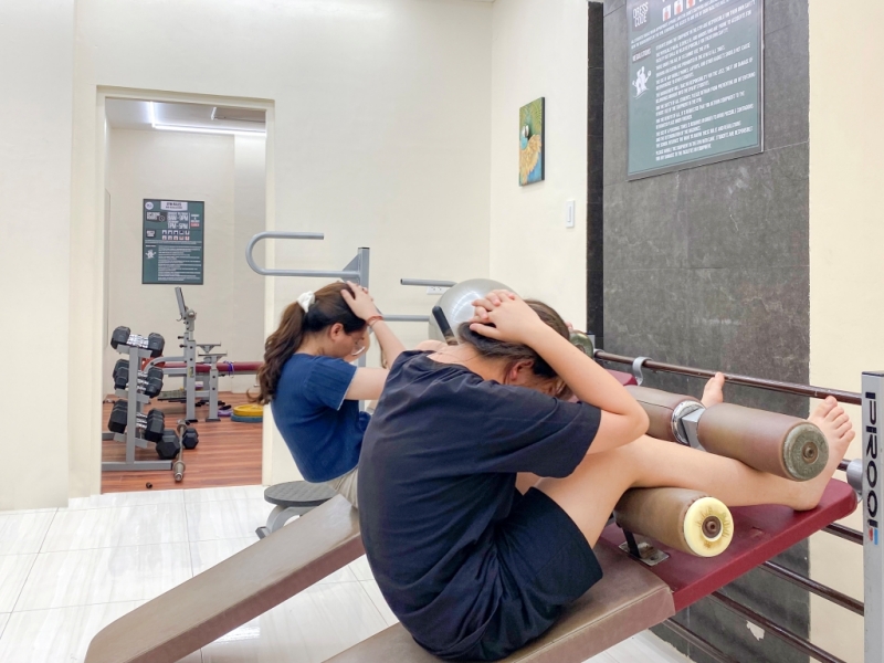 フィリピン留学 Cebu21 - CG Banilad-Gym-3